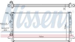RADIATOR RACIRE MOTOR NISSENS 65256 - Compatibil cu VW