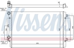 Radiator racire motor Nissens 65279A