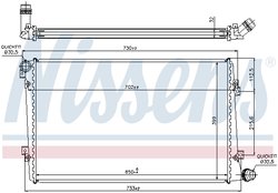 Radiator racire motor Nissens 65292