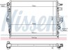 RADIATOR RACIRE MOTOR NISSENS 65297 - Compatibil cu PORSCHE, VW
