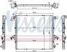 RADIATOR RACIRE MOTOR NISSENS 65298 - Compatibil cu VW