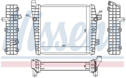 Radiator racire motor Nissens 65320