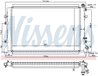 Radiator temperatura scazuta intercooler Nissens 65324