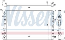 Radiator racire motor Nissens 65326