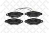 Set placute frana Stellox 654 001-SX