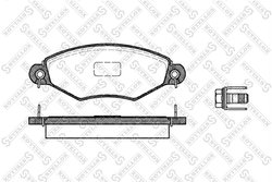 Set placute frana Stellox 654 010B-SX