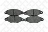 Set placute frana Stellox 654 000B-SX