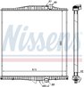 Radiator racire motor Nissens 654620
