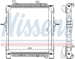 Radiator racire motor Nissens 65476