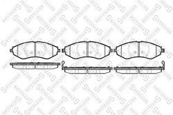Set placute frana Stellox 656 022-SX