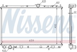 Radiator racire motor Nissens 65559A