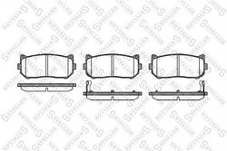 Set placute frana Stellox 660 002-SX