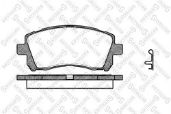 Set placute frana Stellox 666 002B-SX