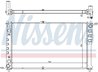 Radiator racire motor Nissens 66618