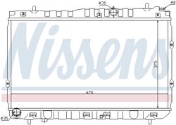 Radiator racire motor Nissens 66681