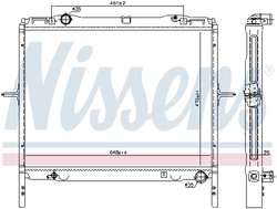 Radiator racire motor Nissens 66779