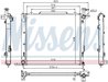 Radiator racire motor Nissens 66782