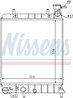 Radiator racire motor Nissens 67022