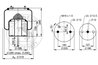 Burduf suspensie pneumatica Contitech AIR Spring 6714 N P02