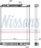 Radiator racire motor Nissens 671650