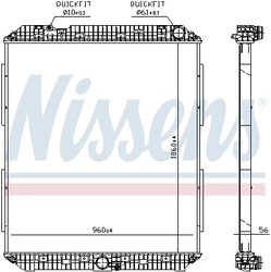 Radiator racire motor Nissens 671760