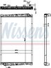 RADIATOR RACIRE MOTOR NISSENS 67193 - Compatibil cu MAN