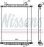 Radiator racire motor Nissens 672060