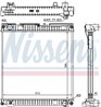 Radiator racire motor Nissens 67224A