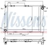 RADIATOR RACIRE MOTOR NISSENS 67284 - Compatibil cu RENAULT