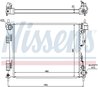 Radiator racire motor Nissens 675002