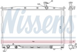 Radiator racire motor Nissens 67505