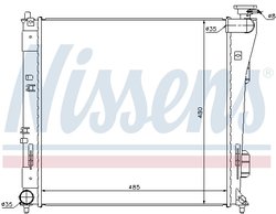 Radiator racire motor Nissens 67606