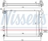 Radiator racire motor Nissens 67615