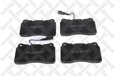 SET PLACUTE FRANA STELLOX 677 002-SX - Compatibil cu ALFA ROMEO, LANCIA, MASERATI, RENAULT, VOLVO