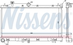 Radiator racire motor Nissens 67723