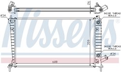 Radiator racire motor Nissens 68005A