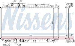Radiator racire motor Nissens 68141