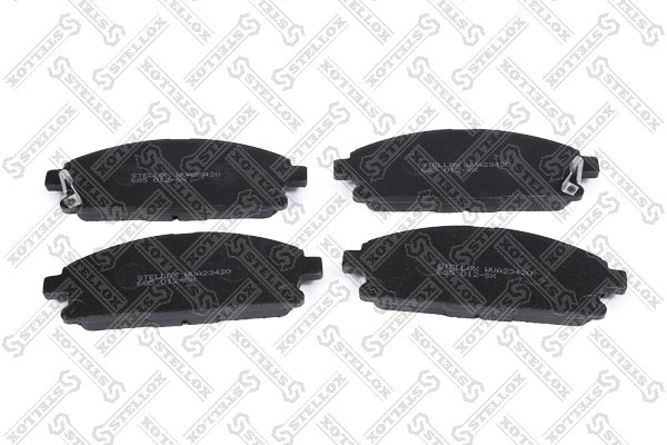 Set placute frana Stellox 685 012-SX