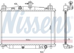 RADIATOR RACIRE MOTOR NISSENS 68504 - Compatibil cu MAZDA