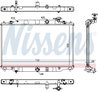 RADIATOR RACIRE MOTOR NISSENS 68532 - Compatibil cu MAZDA