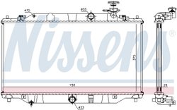 Radiator racire motor Nissens 68536
