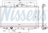 Radiator racire motor Nissens 68604