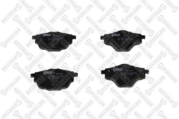 Set placute frana Stellox 689 017-SX