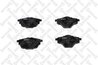 Set placute frana Stellox 689 017-SX