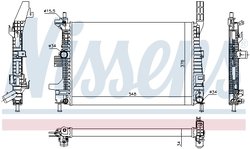 Radiator racire motor Nissens 69238