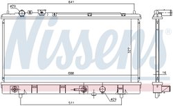RADIATOR RACIRE MOTOR NISSENS 69463 - Compatibil cu MAZDA