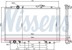 Radiator racire motor Nissens 69477