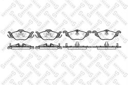 Set placute frana Stellox 695 002B-SX