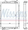 Radiator racire motor Nissens 69601A