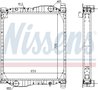 Radiator racire motor Nissens 69606A